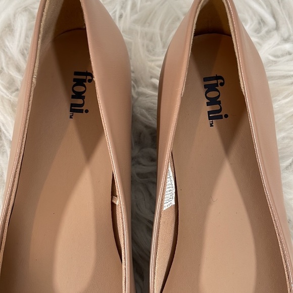 FIONI Grace Low Block Heel Pump With Bow Round Toe Size 8 New - Picture 4 of 14